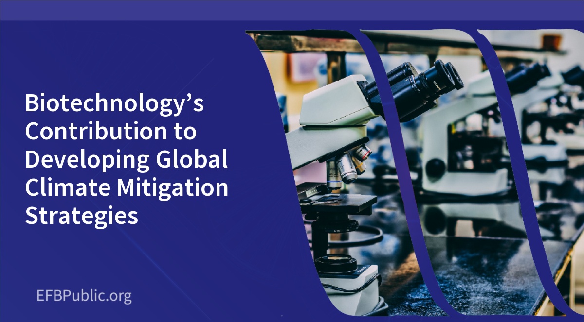 Biotechnology’s Contribution to Developing Global Climate Mitigation Strategies