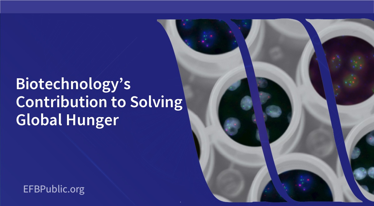 Biotechnology’s Contribution to Solving Global Hunger