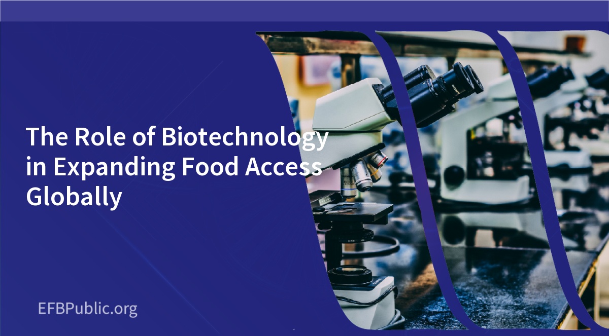 The Role of Biotechnology in Expanding Food Access Globally